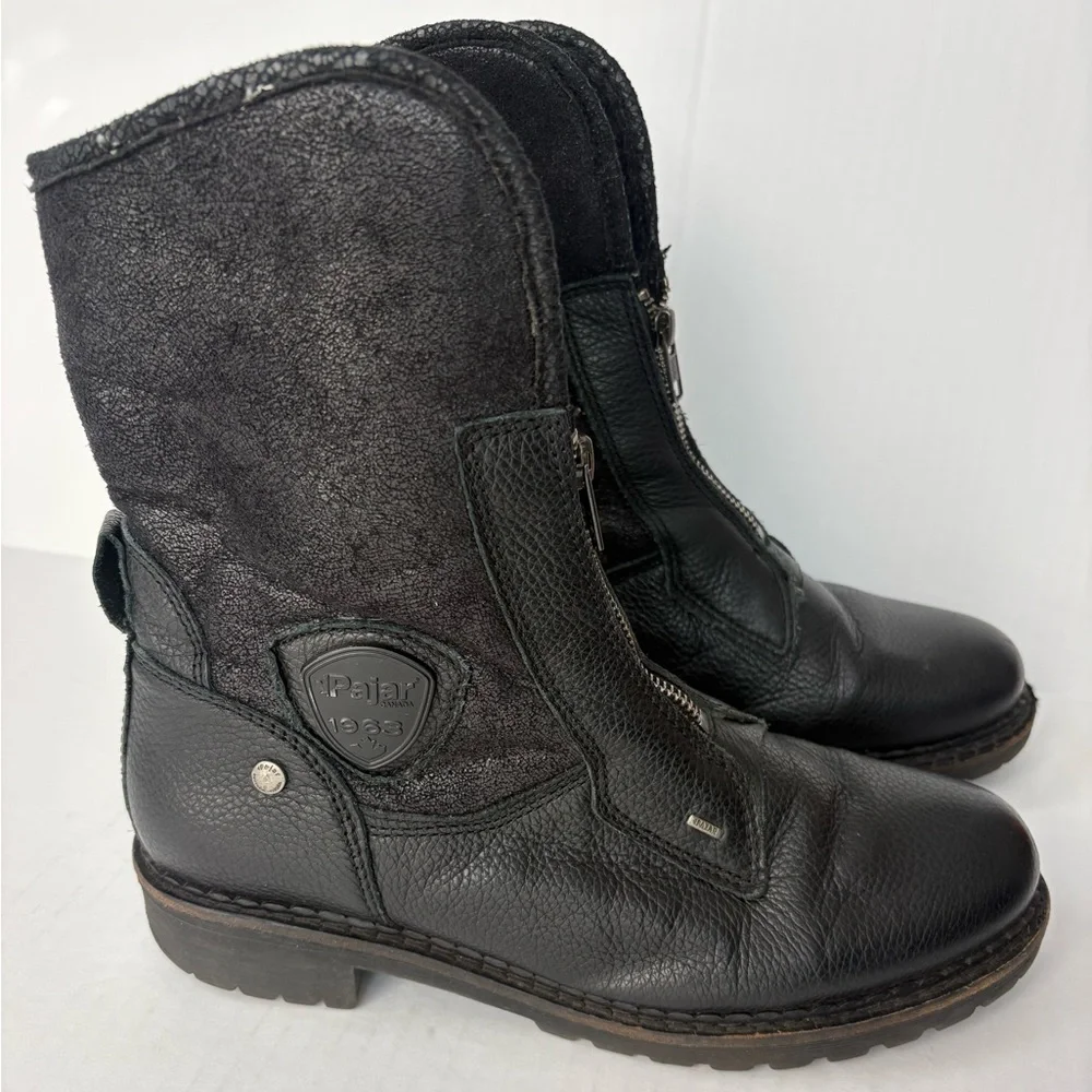 Pajar Canada Pia Boot Waterproof Black Boots Size 9-9.5 (40)